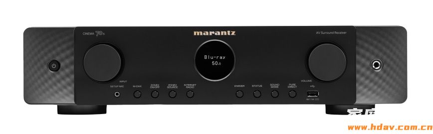 新品 | “新世代轻薄美型机种” Marantz Cinema 70s 7.2 声道环绕扩大机-影音新生活