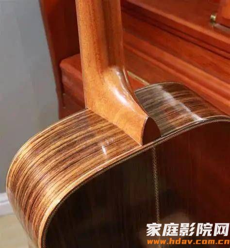 为啥音箱不用实木做箱体?音箱的秘密 (图3) 全国案例|手工吉他定制-WK-085-D印度玫瑰木背侧板+5A西提卡云杉-悟空吉他坊