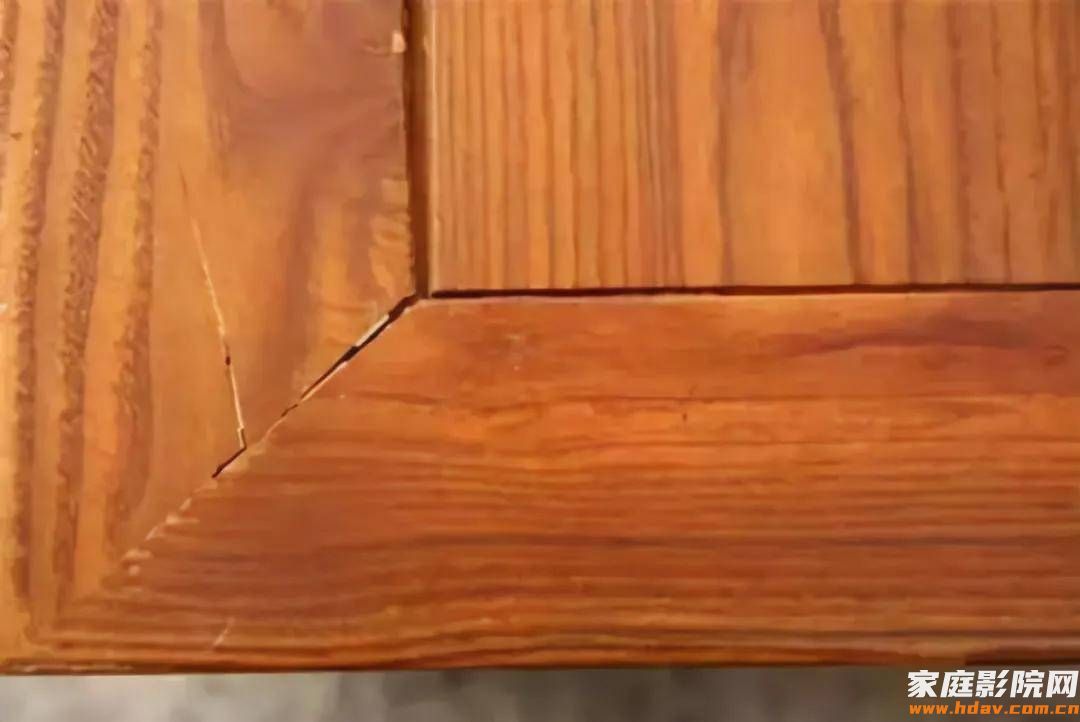 为啥音箱不用实木做箱体?音箱的秘密 (图8) 实木家具开裂后怎样修补