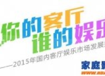 2015国内客厅娱乐发展报告