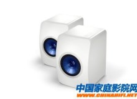 迷人的监听精灵再添白色版：KEF LS50书架音箱